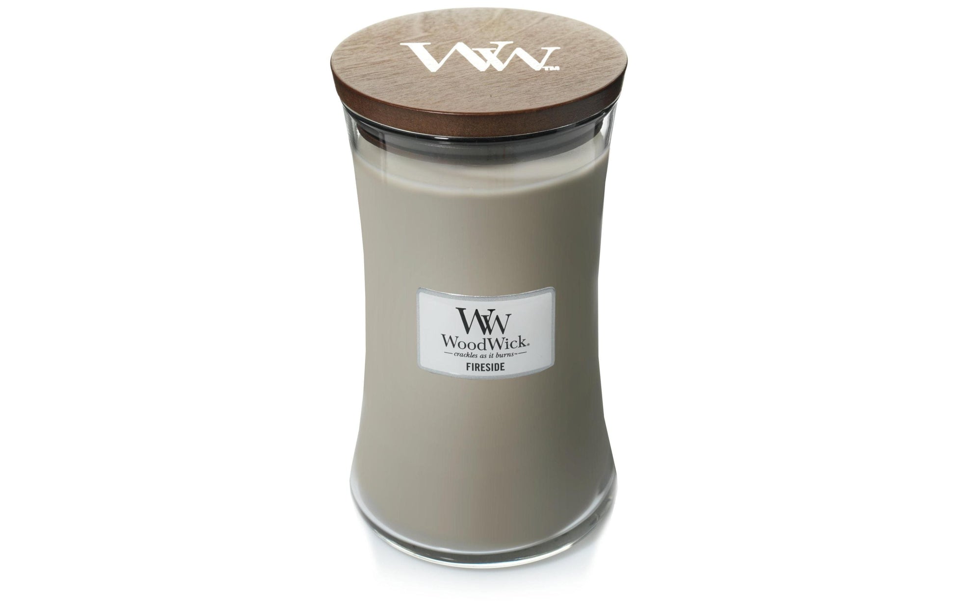 WoodWick Duftkerze – Moschus – Ø 7 × 8,3 cm