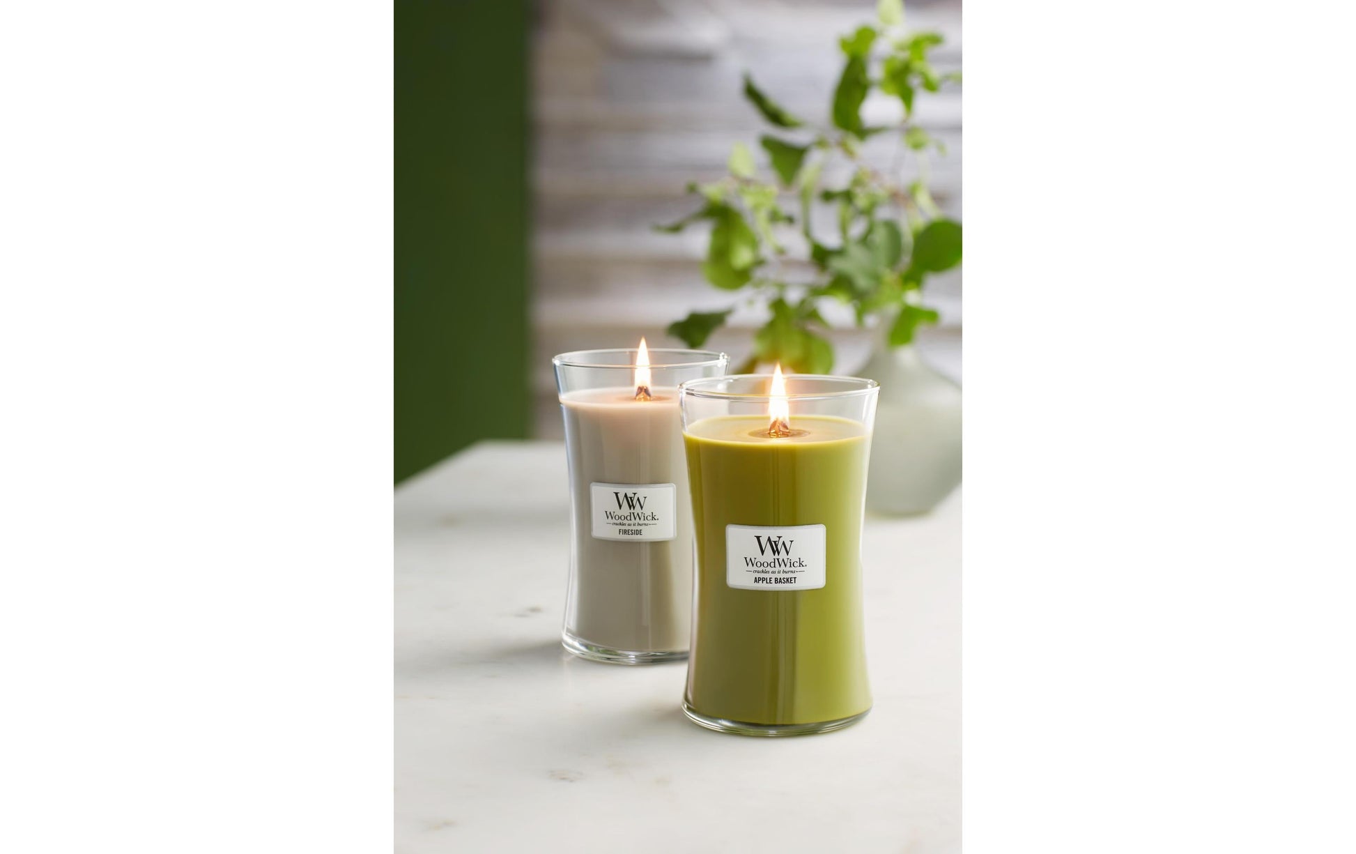 WoodWick Duftkerze – Moschus – Ø 7 × 8,3 cm
