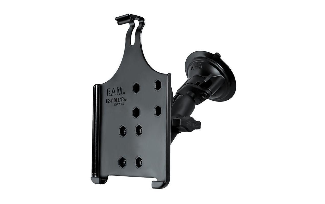 RAM Mounts Fahrzeug-Dock für Apple iPad mini 1.–3. Gen. – Saugnapf, drehbar – Schwarz