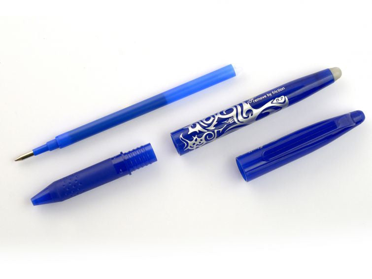 Pilot FriXion Ball – Tintenroller, 0,7 mm, blau, radierbar, Kunststoff, sortiert