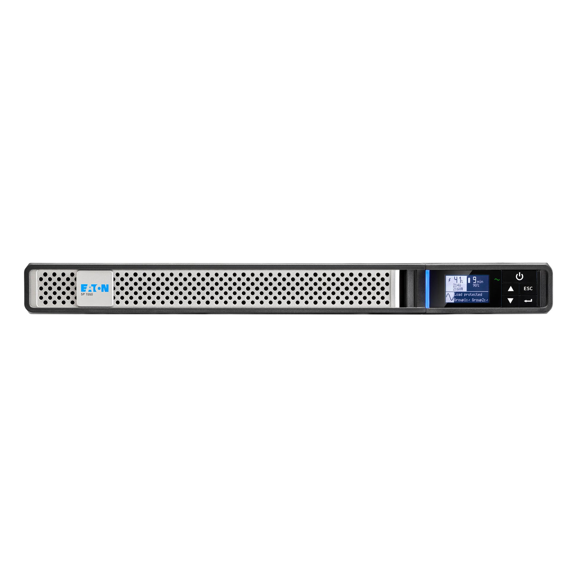 Eaton 5P 1550i Rack 1U G2 – USV Line-Interaktiv, 1,6 kVA/1350 W, Rack 1U, 6× IEC (C13/C19), VRLA