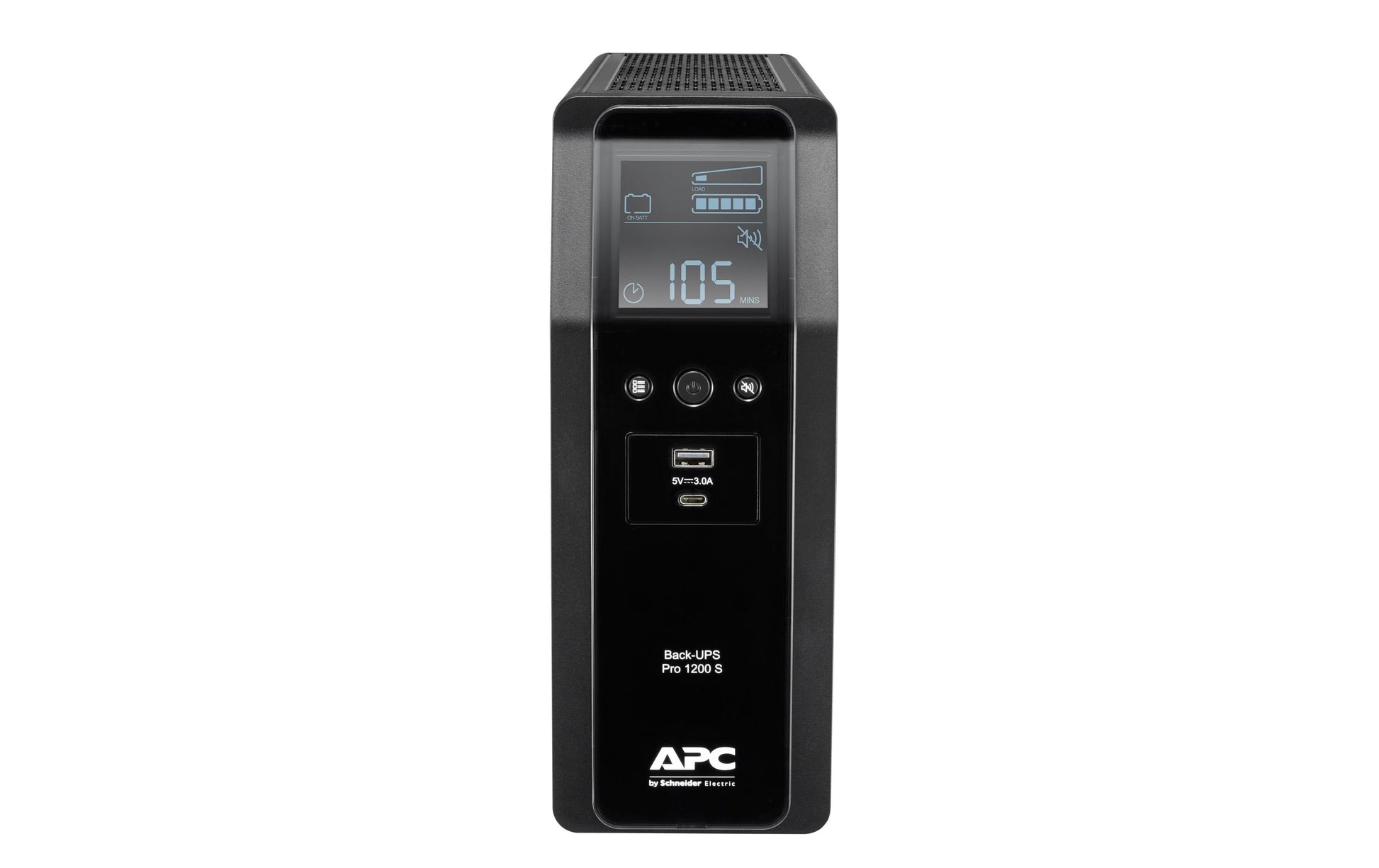APC BR1200SI USV 1,2 kVA/720 W Line-Interaktiv – Tower – C13×8 – schwarz
