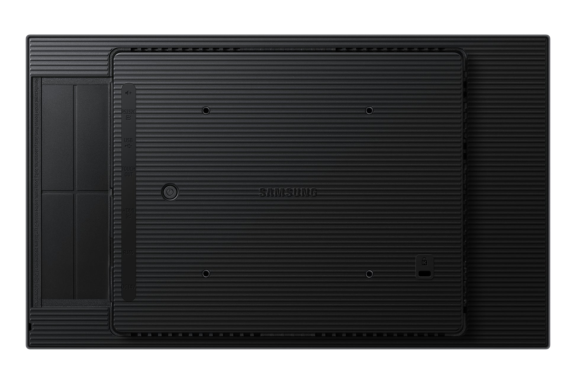 Samsung QB13C-T – 13" Touch, 1920 × 1080 (Full HD), IPS, LAN