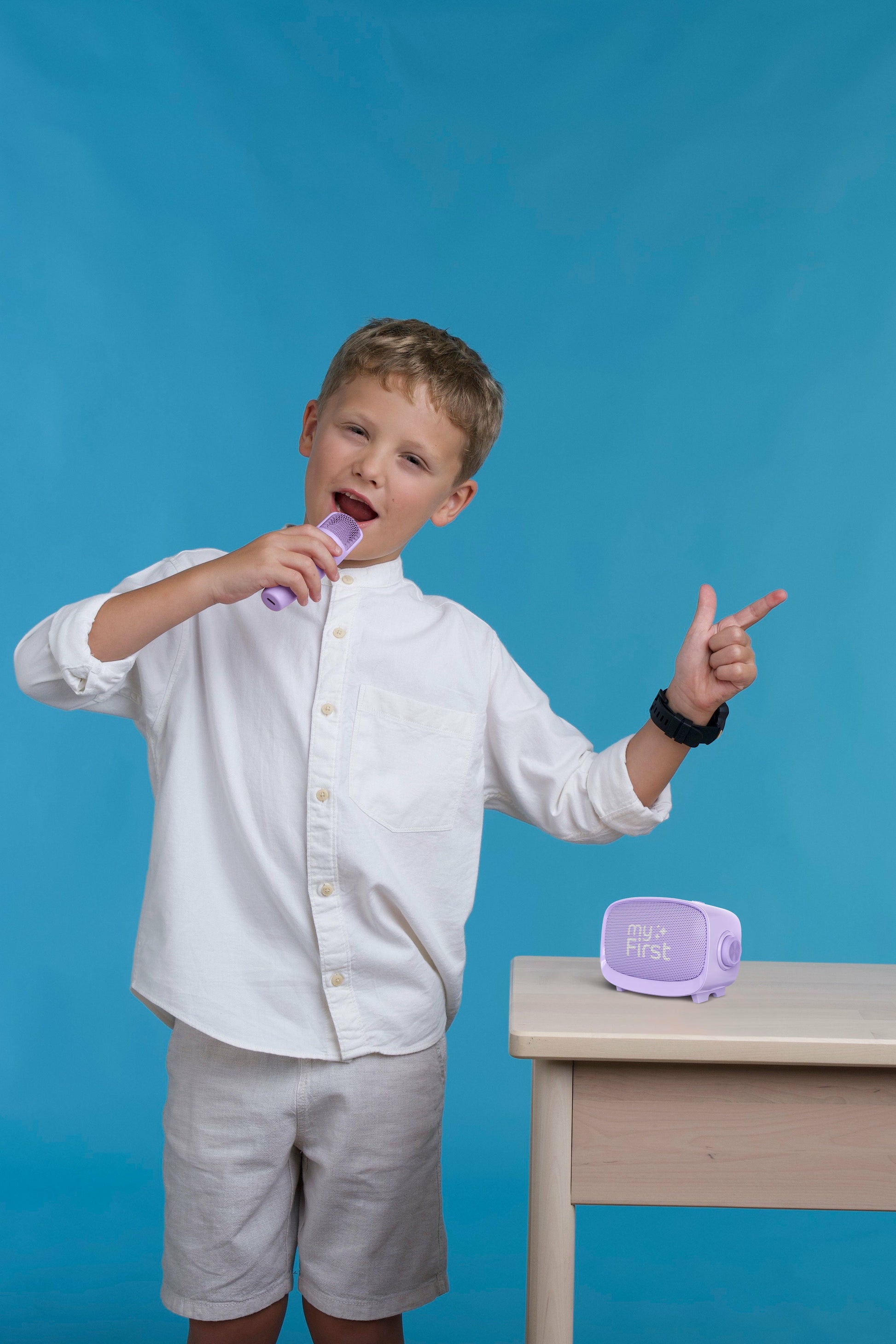 myFirst Voice 2 – Bluetooth-Lautsprecher – 8 W, Violett