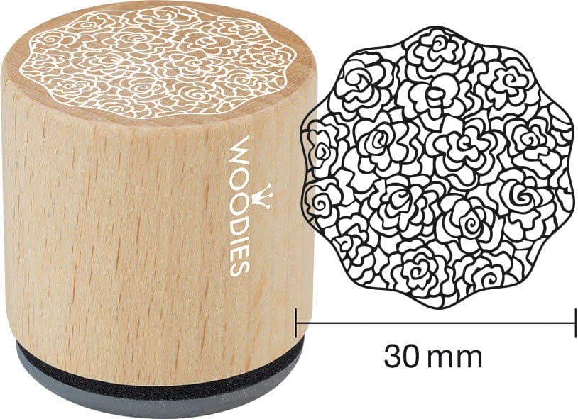 Colop Stempel-Set – Hochzeit – 25 Stempel, 5 Stempelkissen – Holz – 236 × 220 × 230 mm