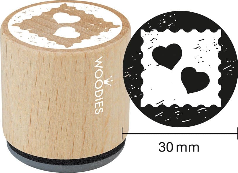 Colop Woodies – Motivstempel, Holz, Motiv Liebe