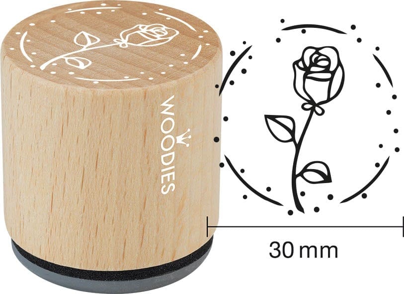 Colop Woodies – Motivstempel, Holz, Motiv Liebe