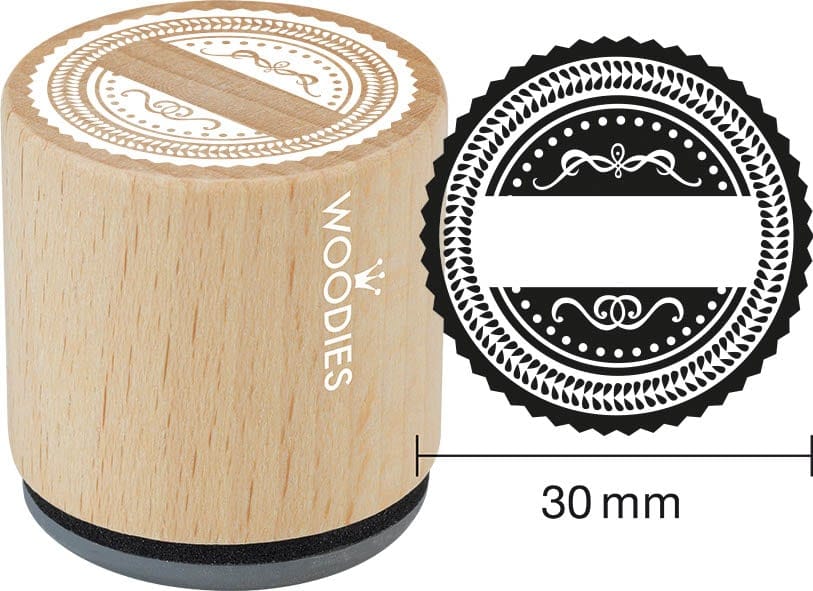 Colop Stempel – Siegel – Buchenholz – Ø 30 mm