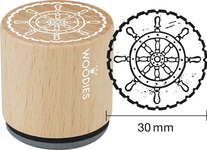 Colop Woodies – Motivstempel, Holz, Motiv Maritim