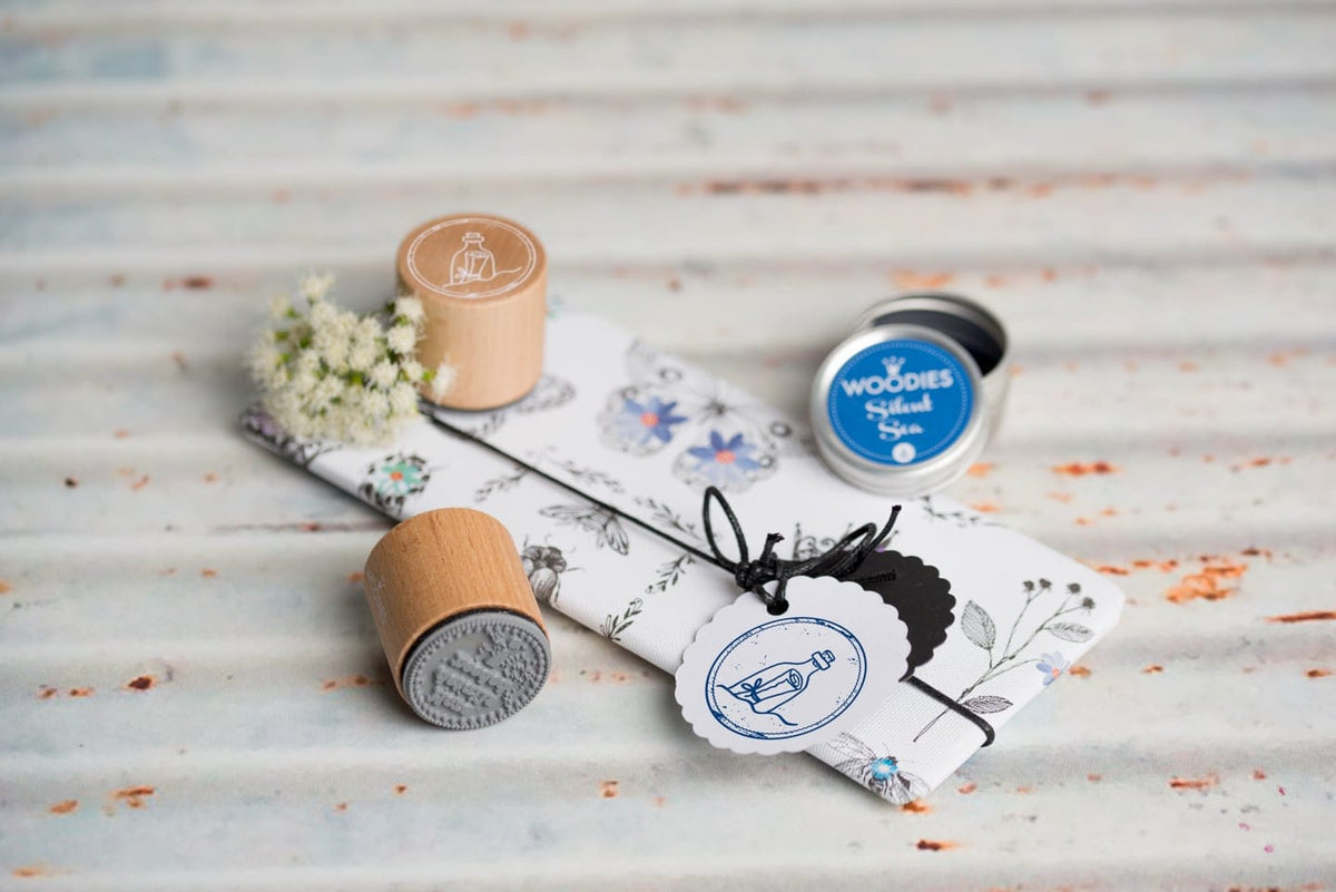 Colop Stempel – Flaschenpost – Buchenholz – Ø 30 mm