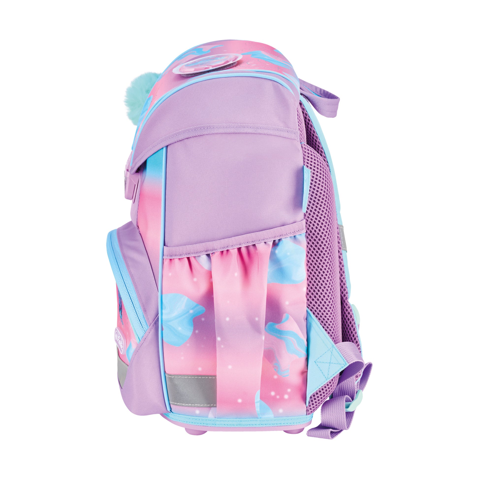 Herlitz UltraLight Plus – Schulrucksack-Set, Ocean Lights, 16 l, 28×36×21 cm