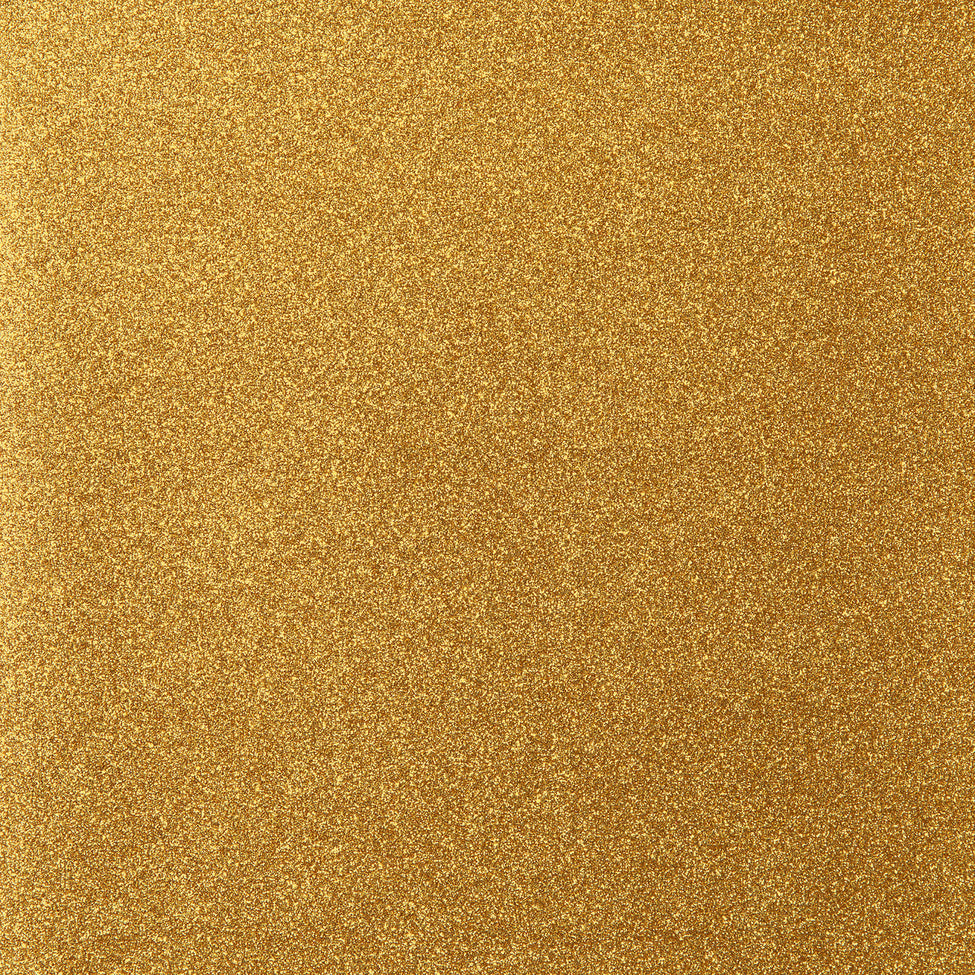 Cricut Aufbügelfolie Flex – 30,5 × 48,3 cm, Gold, Glitzer – 1 Rolle, Vinyl