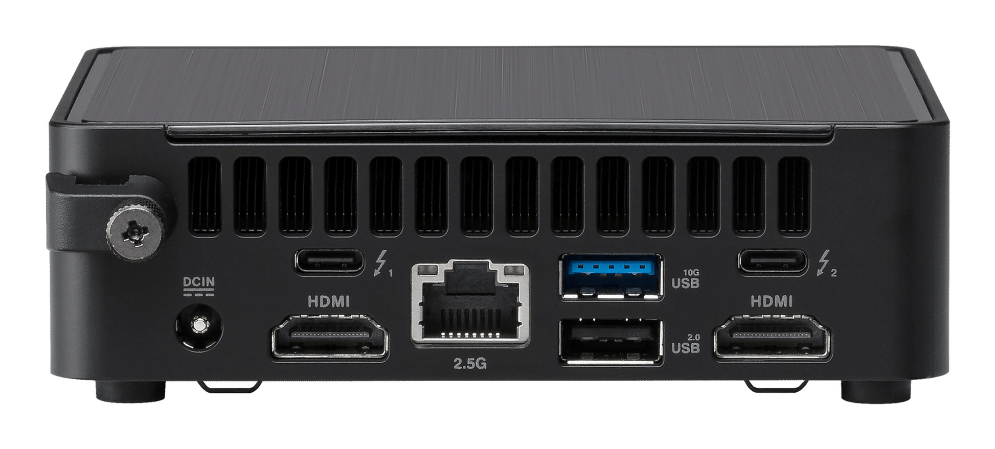 ASUS NUC14RVKI3 Mini-PC Barebone – Wi-Fi, Ethernet, Bluetooth – Netzteil 90 W – 117 × 112 × 37 mm