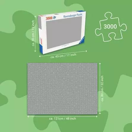 Ravensburger Puzzle Panther im blühenden Dschungel – 3000 Teile – 121 × 80 cm – ab 14 J.