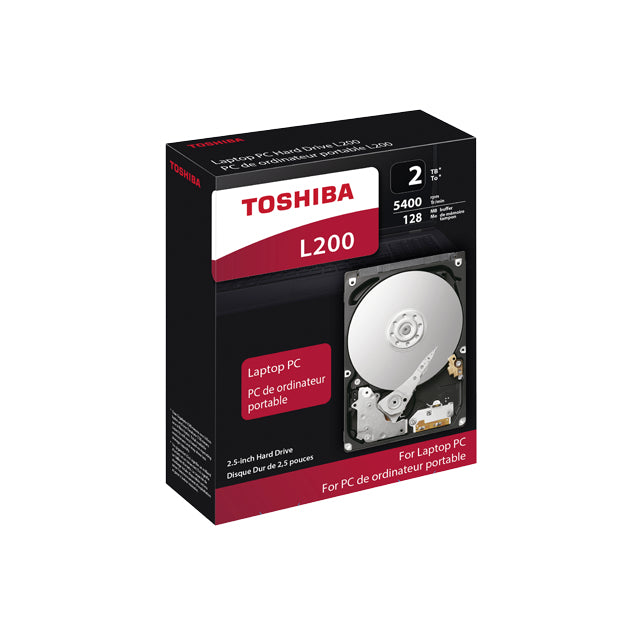 Toshiba L200 2 TB – 2,5" SATA III