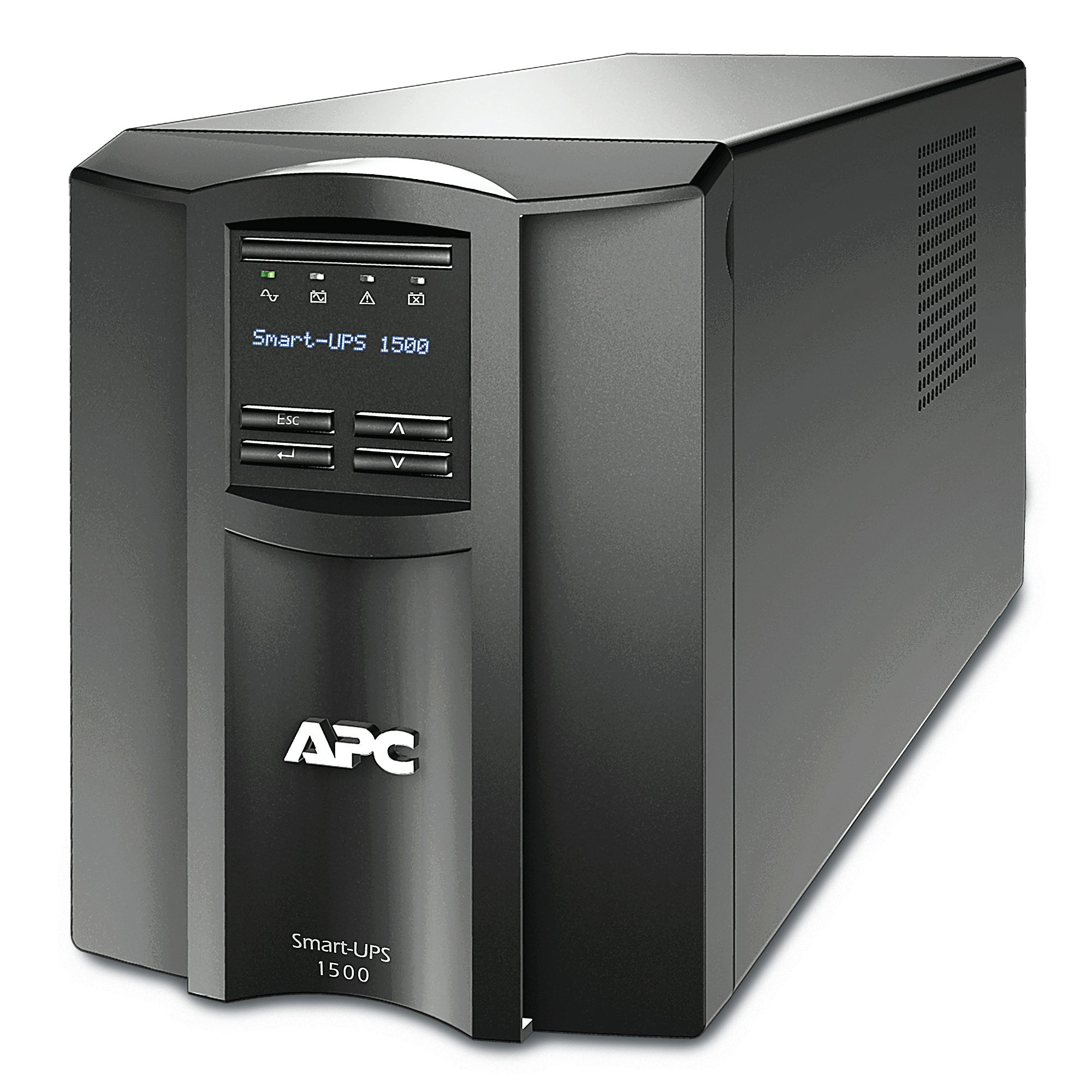 APC Smart-UPS SMT1500IC – USV Line-Interaktiv, 1,5 kVA/1000 W, Tower, 8× IEC (C13), VRLA, SmartConnect, LCD