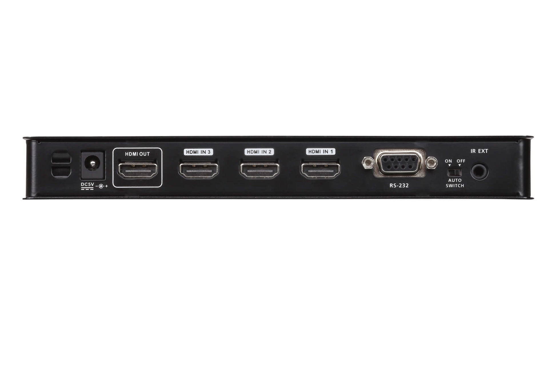 ATEN HDMI-Switch, 4×1, 4K, 18 Gbit/s, Schwarz
