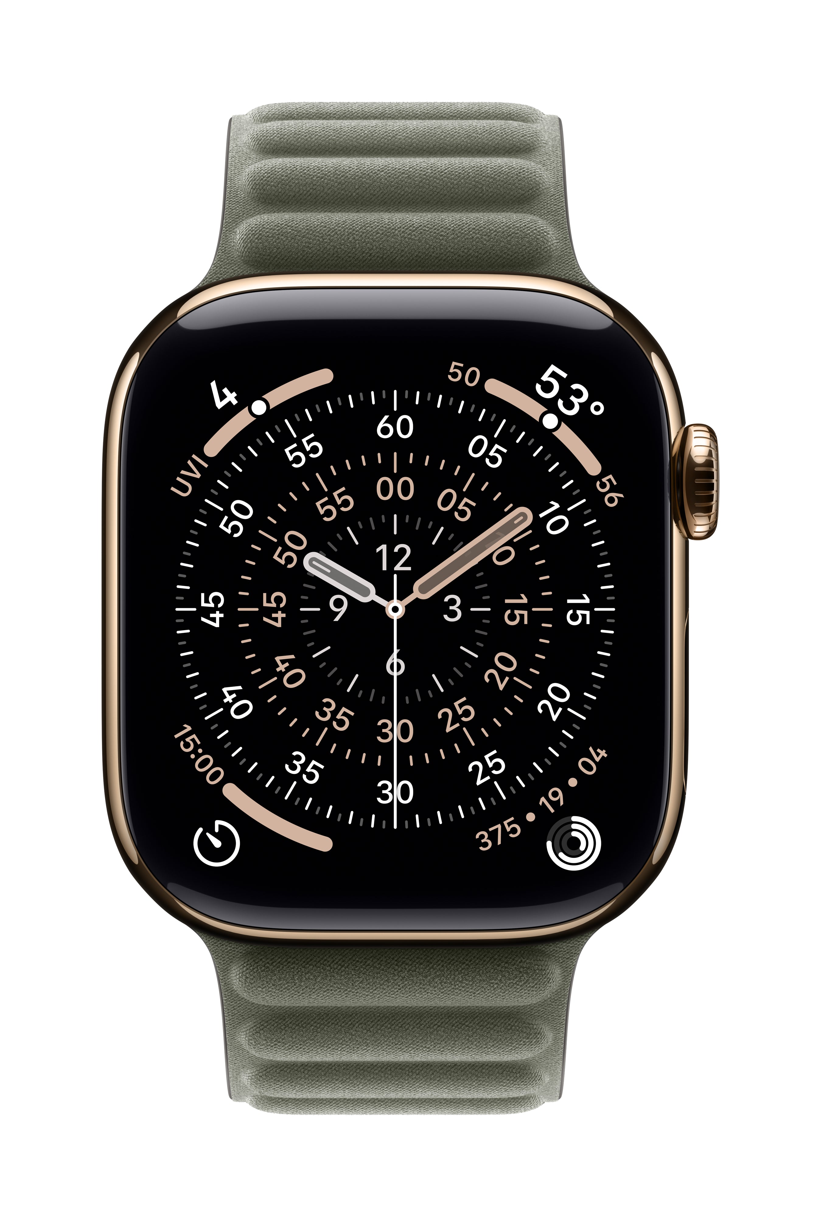 Apple Band mit Magnetverschluss, Salbeigrau, S/M, für Apple Watch