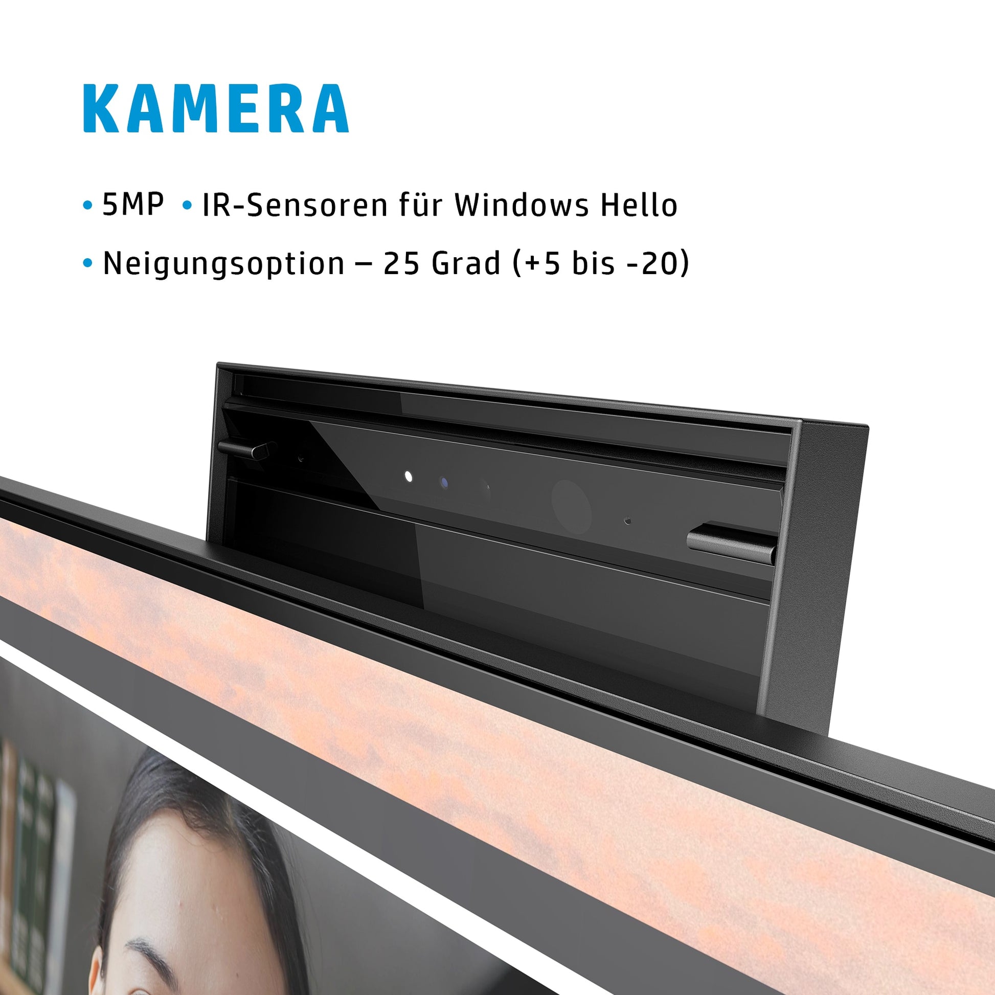 HP E24mv G4 – Monitor, 23,8" 1920 × 1080 (Full HD), IPS