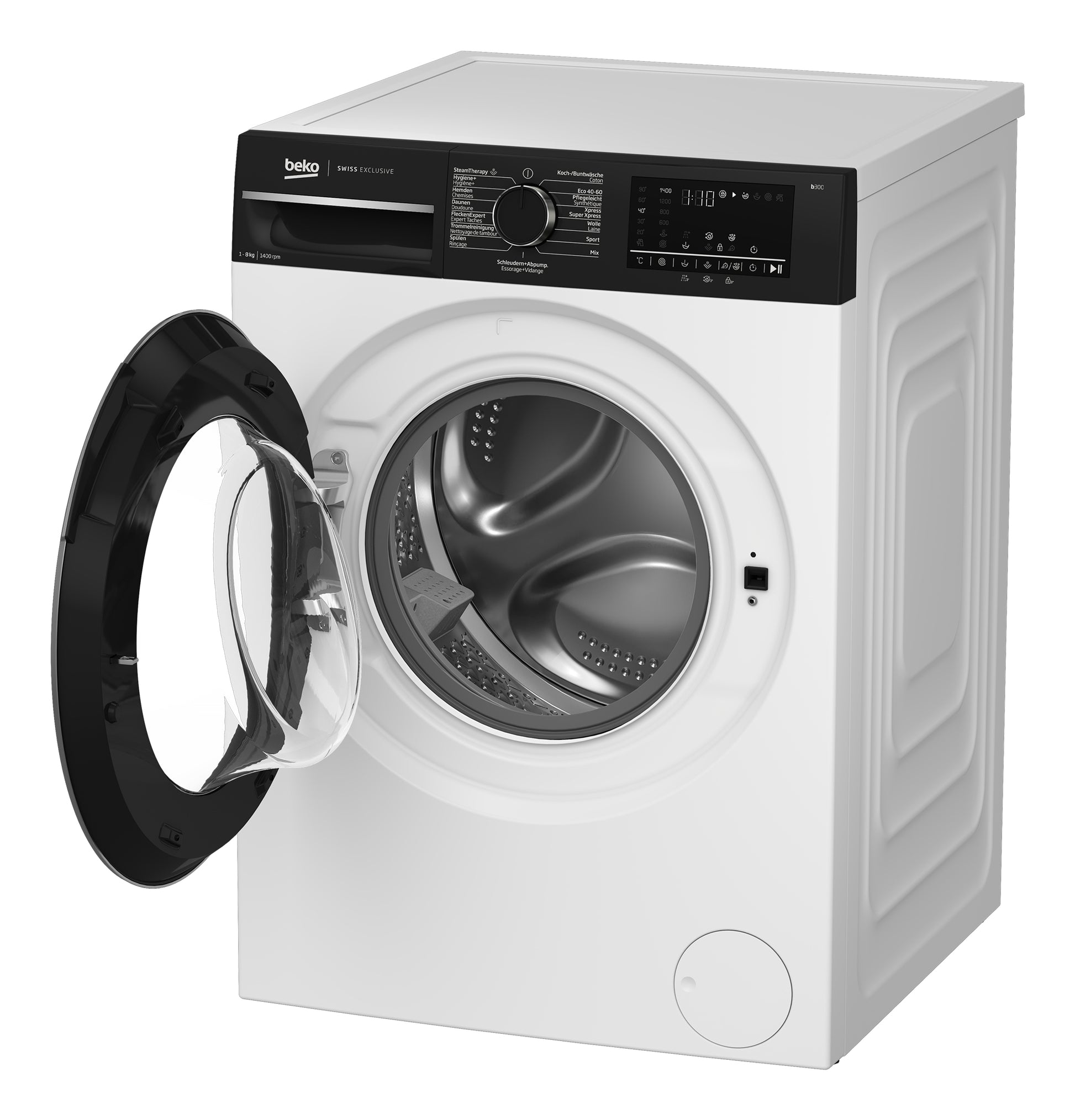 Beko Waschmaschine WM321 – 8 kg, 1400 U/min, 15 Programme – weiss