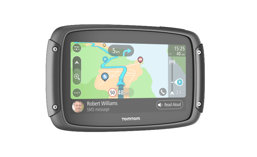 TomTom Rider 550 Premium – 4,3" Interaktives Display (Touch), Schwarz