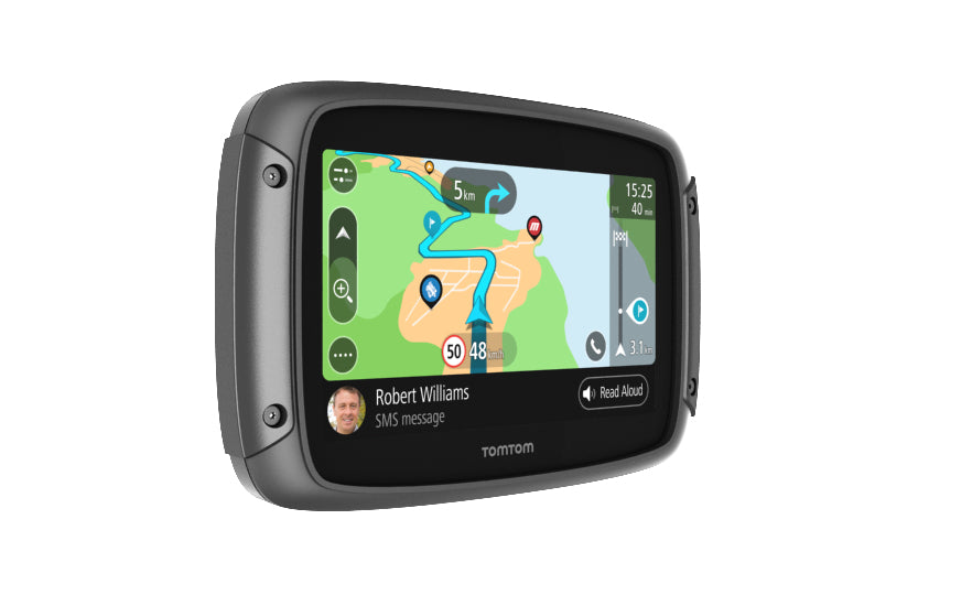 TomTom Rider 550 Premium – 4,3" Interaktives Display (Touch), Schwarz
