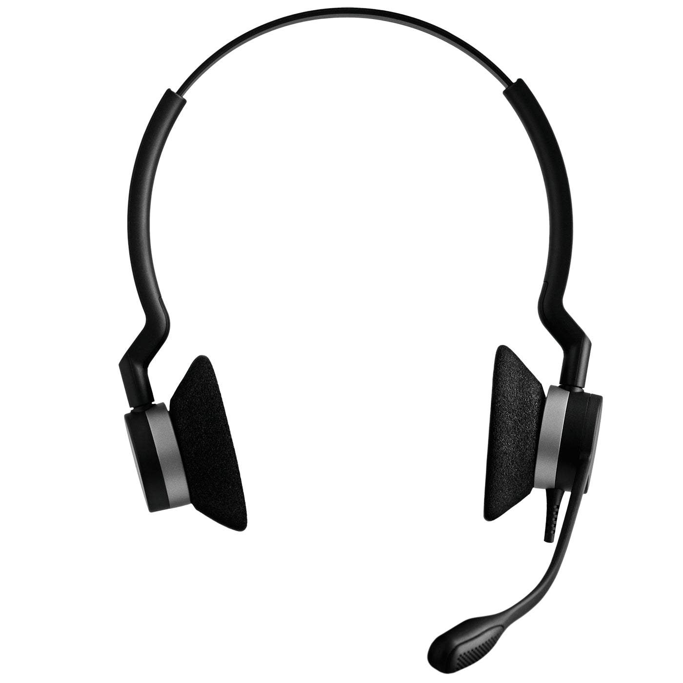Jabra Biz 2300 Duo – Duo Headset, On-Ear – Kabelgebunden, Boom-Mikrofon mit Geräuschunterdrückung (PeakStop) –