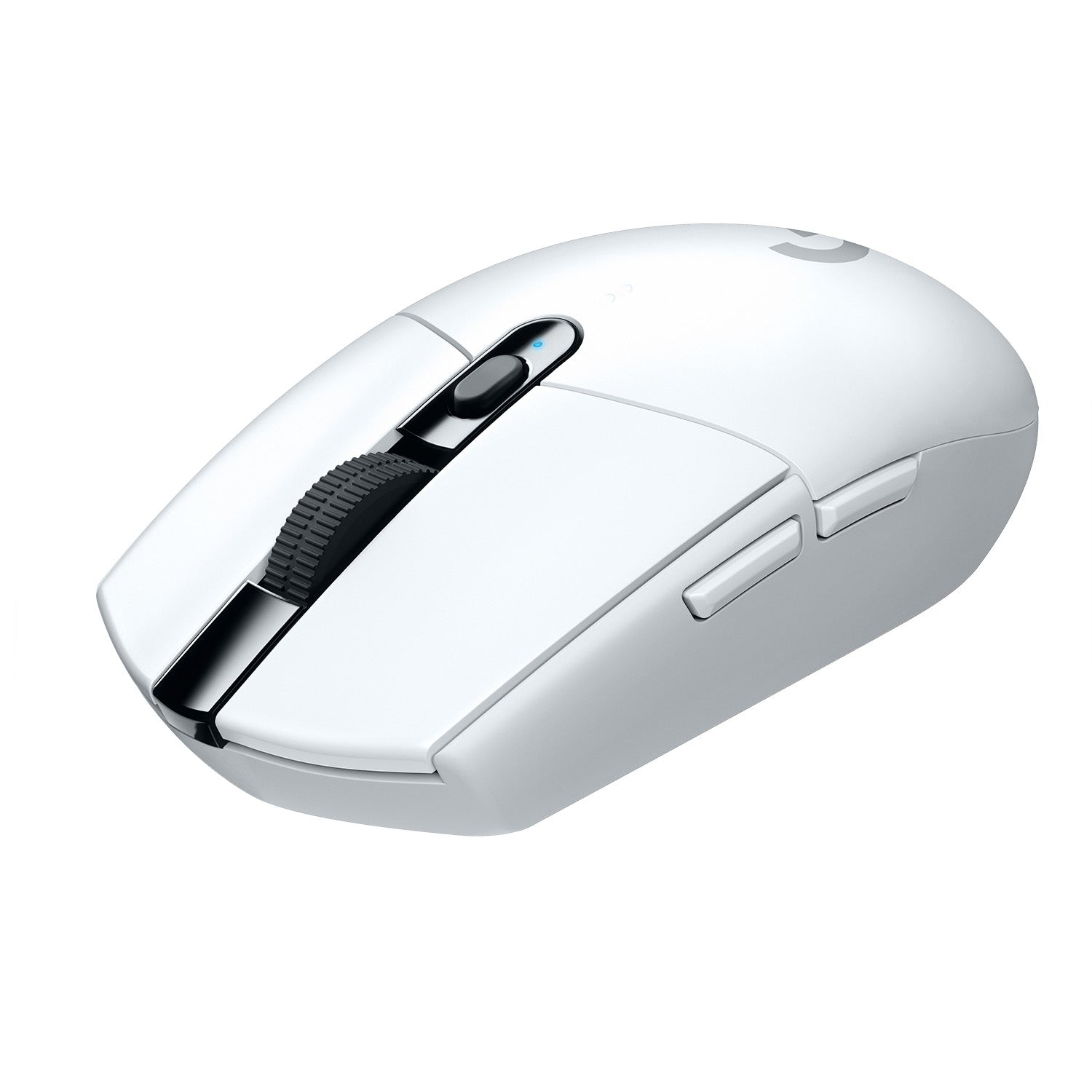Logitech G G305 – Gaming-Maus – Kabellos (Bluetooth/2,4 GHz), 12000 DPI, RGB-Beleuchtung, rechts, Weiss