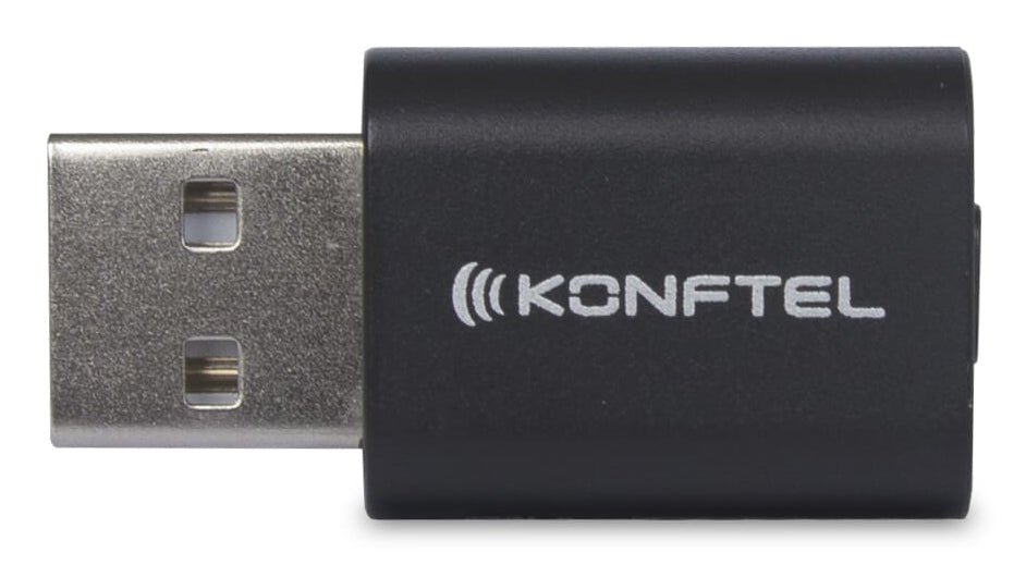 Konftel BT30 USB-Bluetooth-Adapter – Reichweite 30 m, USB-A, Schwarz