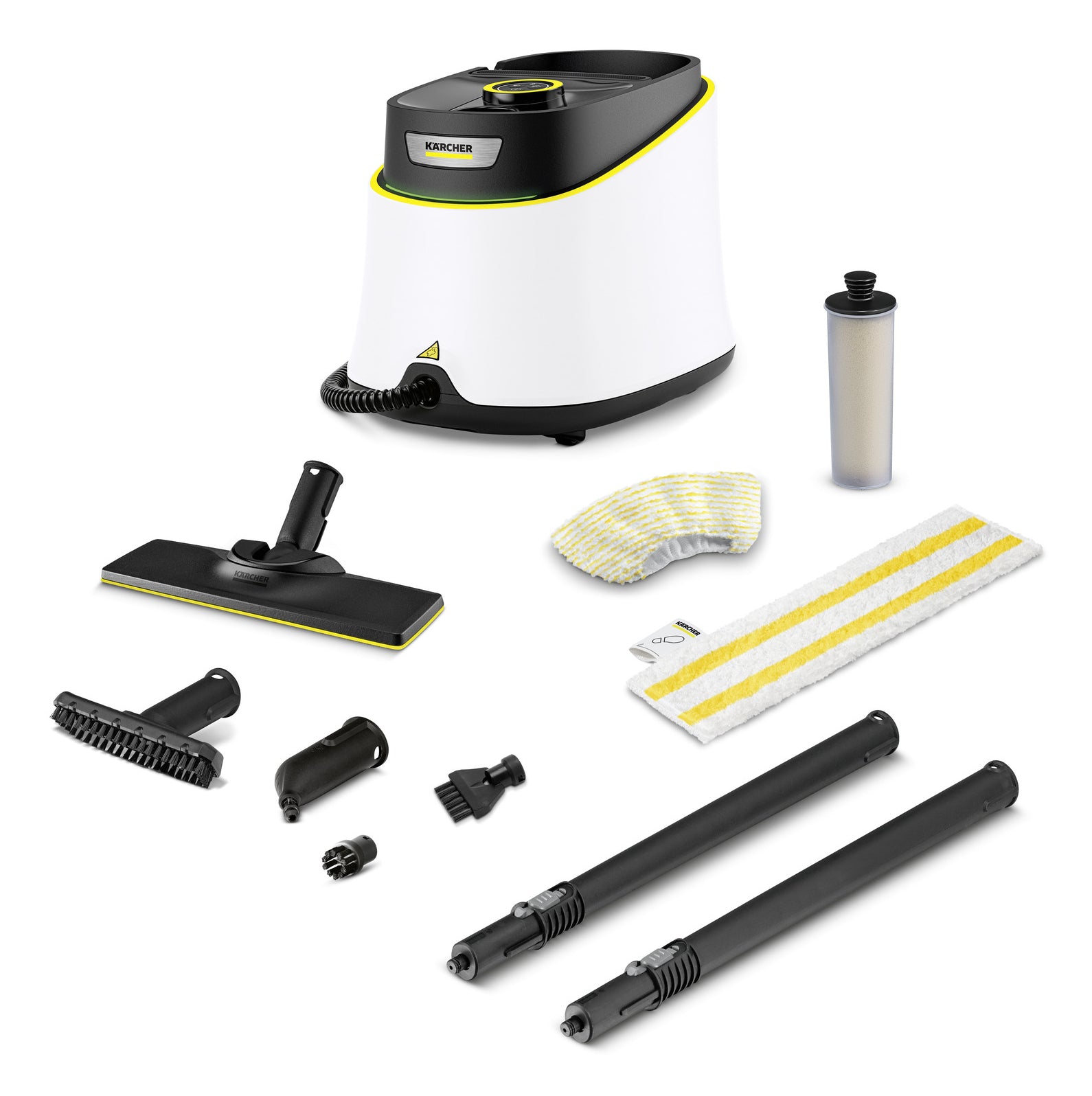 Kärcher Dampfreiniger SC 3 Deluxe – 1 l – schwarz/weiss
