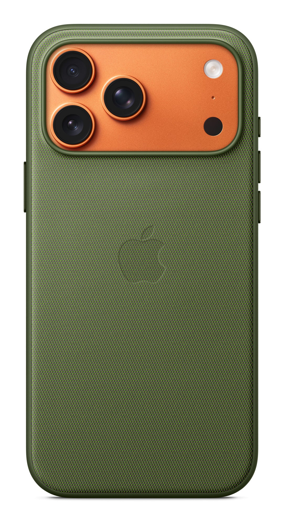 Apple Techwoven Backcover – für Apple iPhone 17 Pro Max – MagSafe, Aluminium+Stoff+TPU, Grün