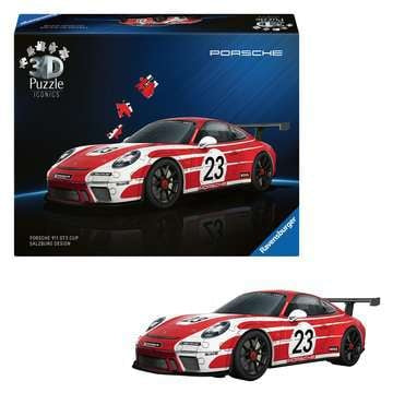 Ravensburger 3D Puzzle Porsche 911 GT3 Cup – 108 Teile – ab 8 Jahren