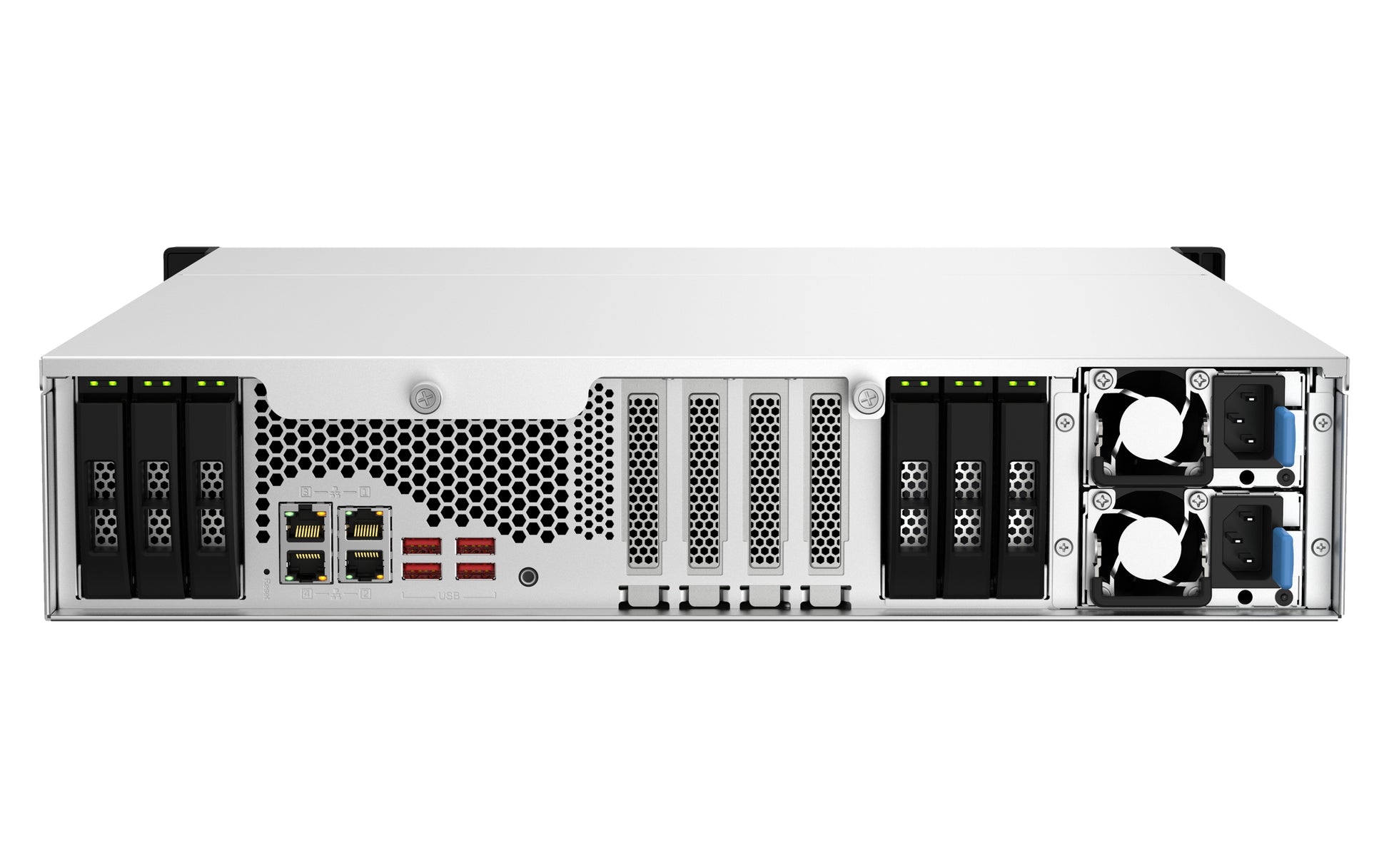 QNAP TS-h1887XU-RP – 18-Bay 2U Rack NAS, Intel Xeon E-2336 / 32 GB ECC DDR4