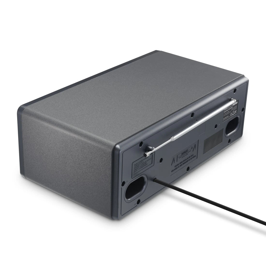 Hama DR1560CBT – DAB+/UKW-Tischradio, Bluetooth, CD – Schwarz/Grau