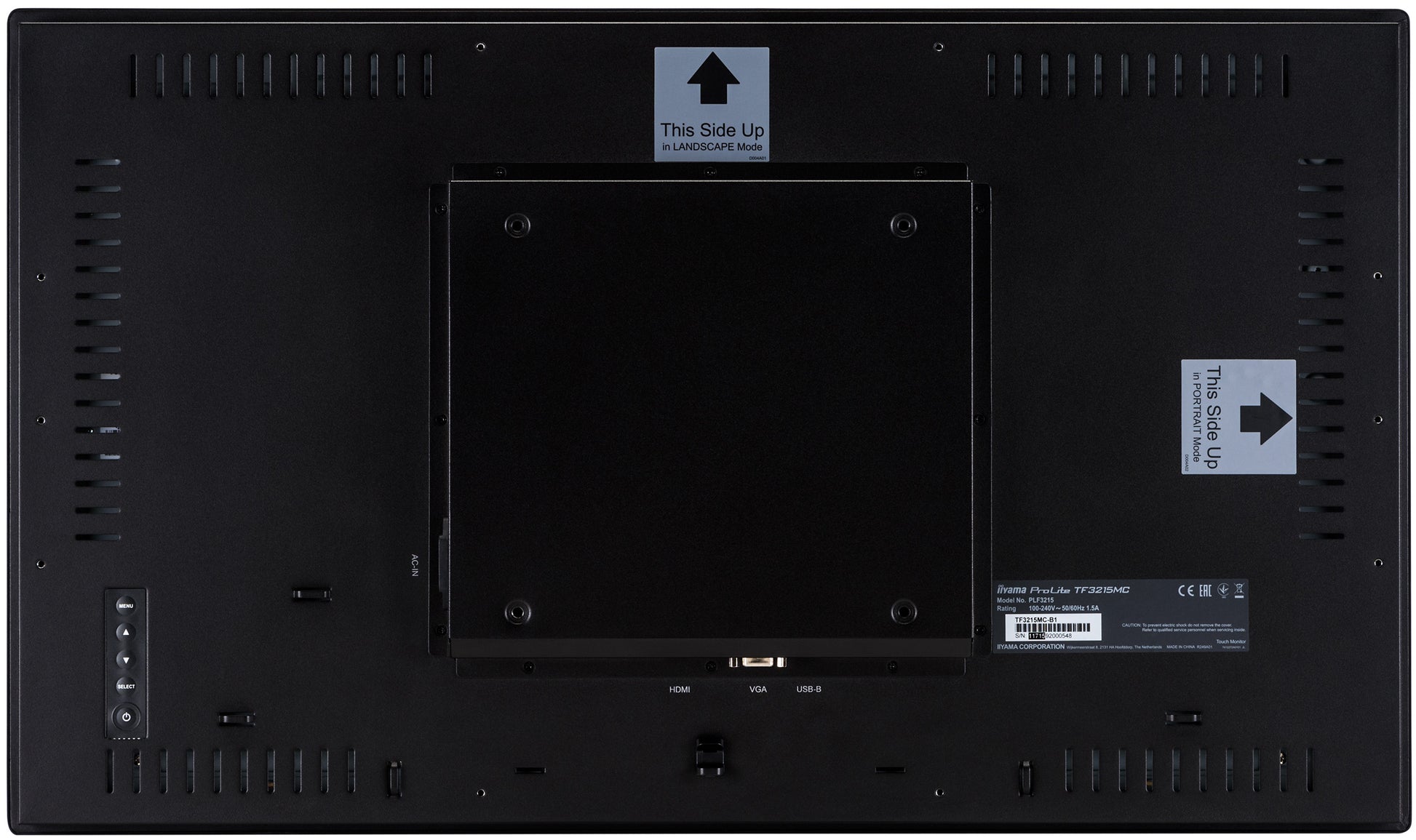 iiyama Touch-Monitor 31,5" – 1920 × 1080 (Full HD), VA, PCAP 30-Punkt, 500 cd/m², HDMI/DP/VGA