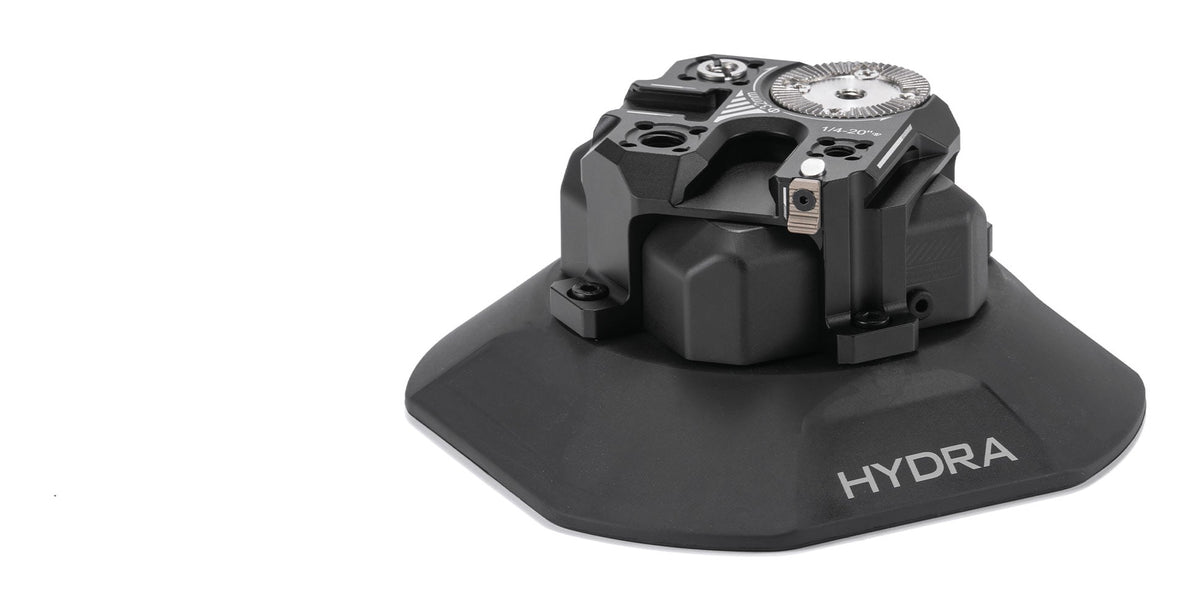 Tilta Hydra Saugnapfhalterung – 20 kg, 146 × 146 × 54,5 mm – für Diverse – Schwarz