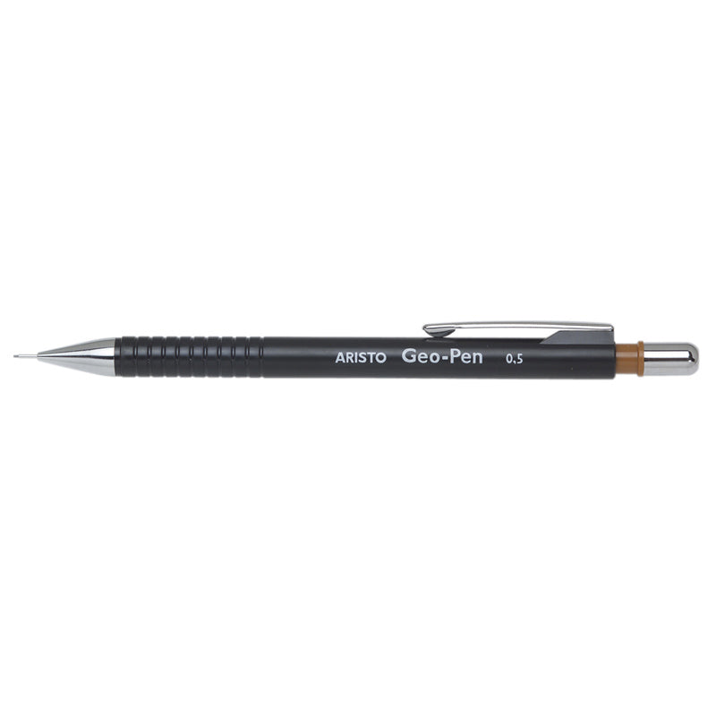 Aristo Geo-Pen Druckbleistift – 0,5 mm – Schwarz – Anti-Minenbruch – 1er-Pack