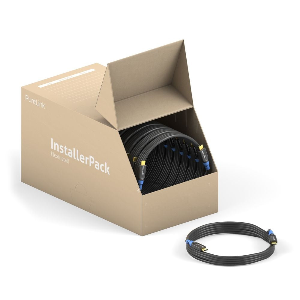 PureLink HDMI Kabel HDMI 2.1 8K 60 Hz – 0,3 m – Schwarz/Blau
