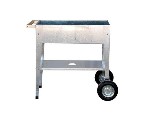 Herstera Pflanzwagen – 75 × 35 × 80 cm – Stahl, Silber