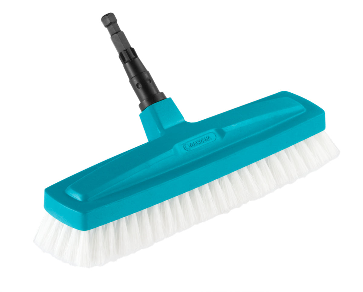 Gardena Scheuerbürste – 30 cm, blau/weiß, 1 Stück, für combisystem