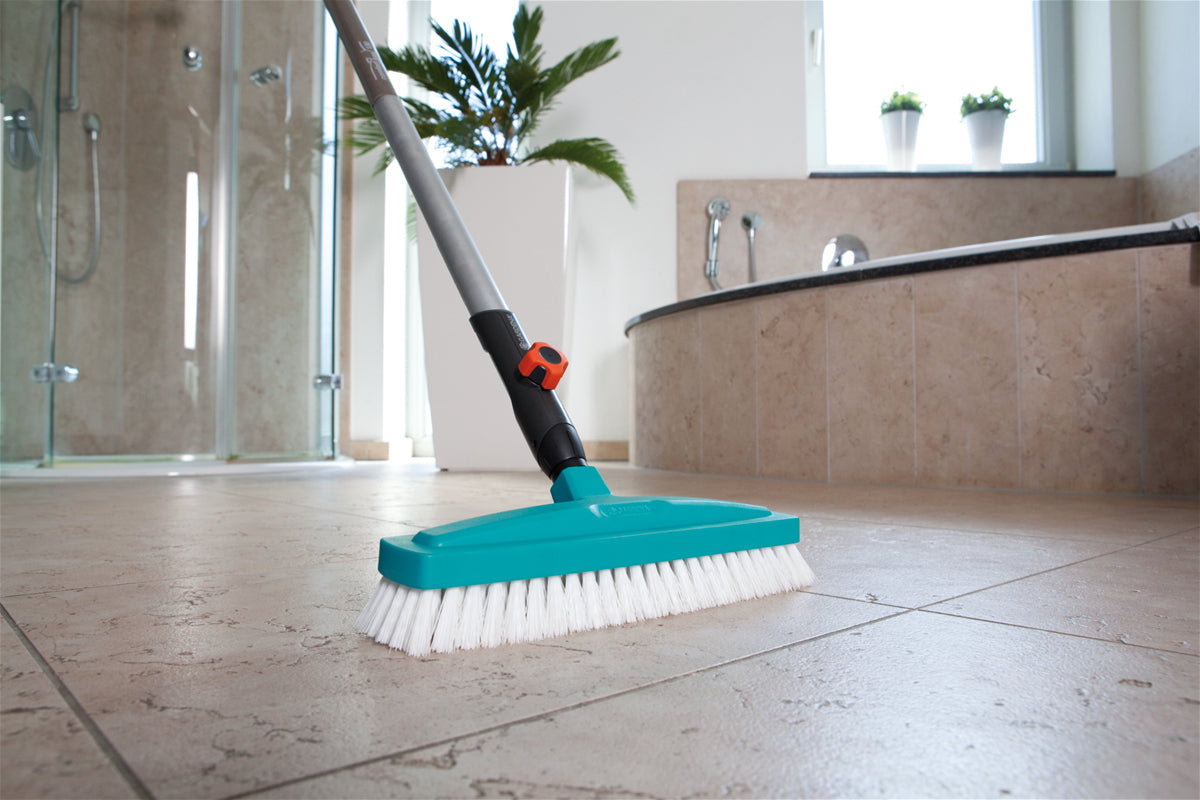 Gardena Scheuerbürste – 30 cm, blau/weiß, 1 Stück, für combisystem
