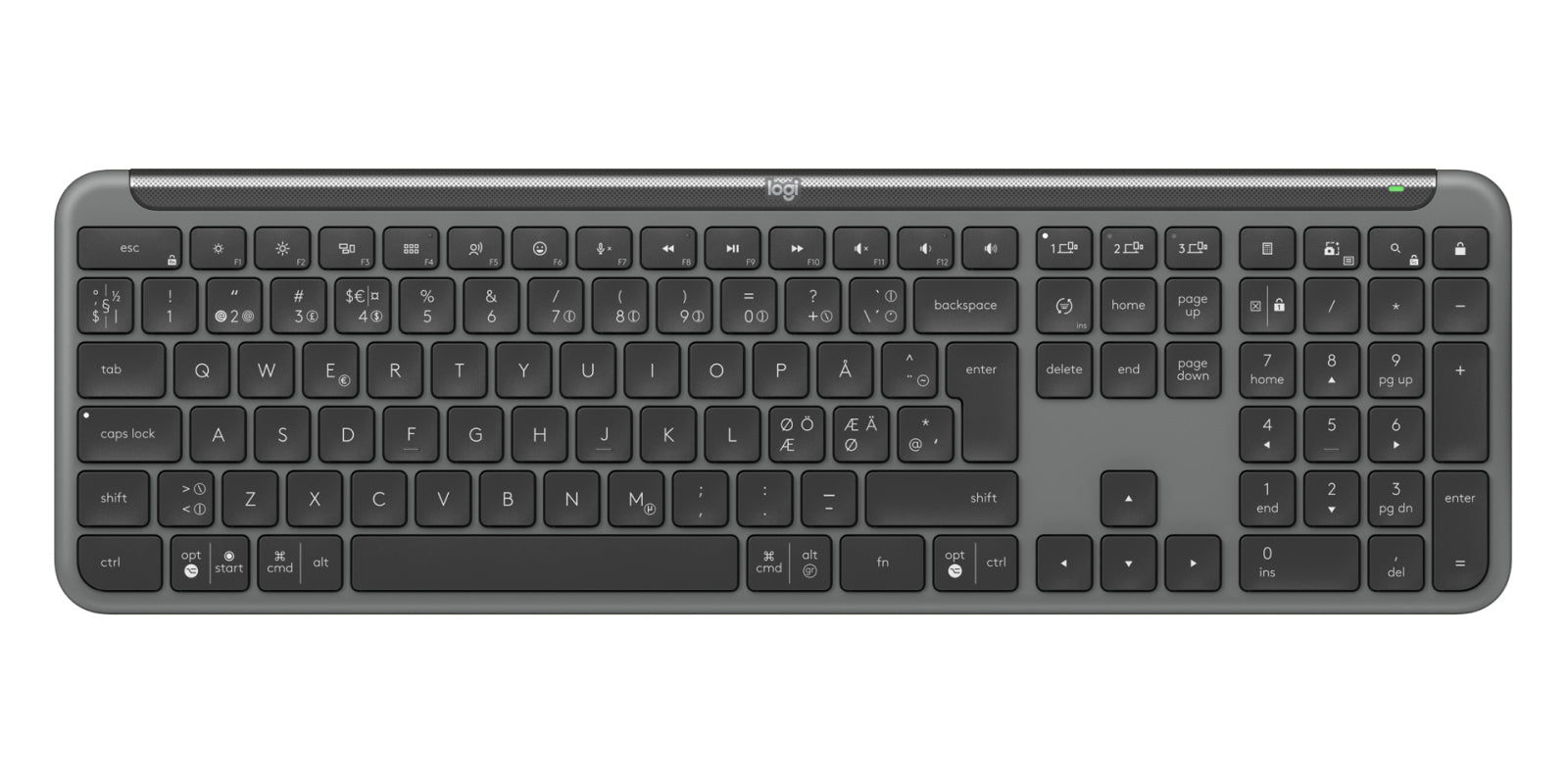 Logitech Signature Slim Combo MK950 – Maus enthalten, Bluetooth 5.1