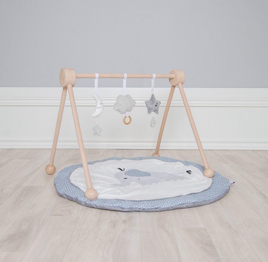 JaBaDaBaDo T233 Baby-Turnhalle – 61,0 × 54,0 × 48,0 cm – Holz