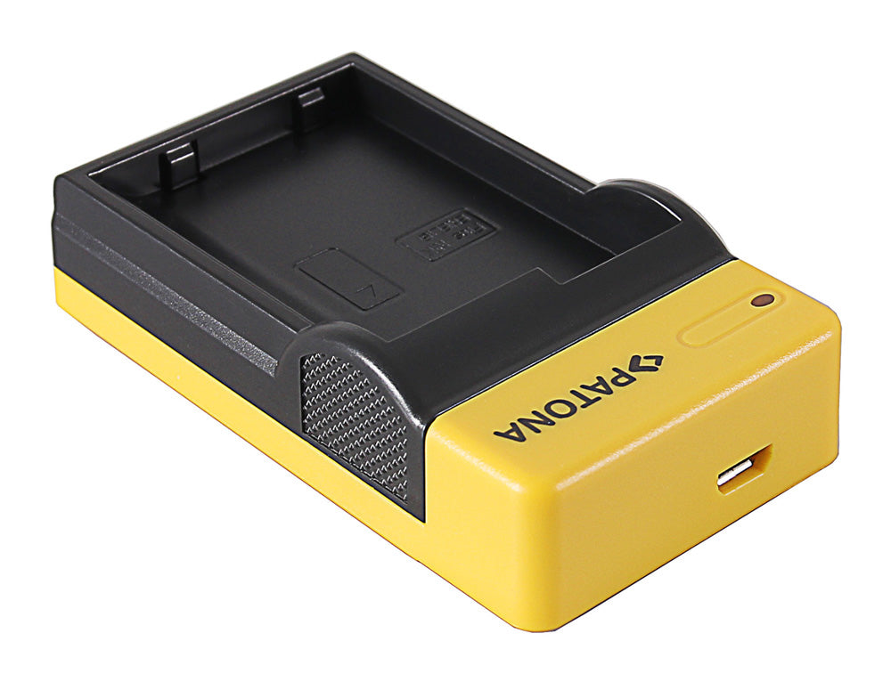 PATONA Micro-USB Akkuladegerät für Nikon EN-EL15 – für Nikon 1 V1, D600, D610 und andere