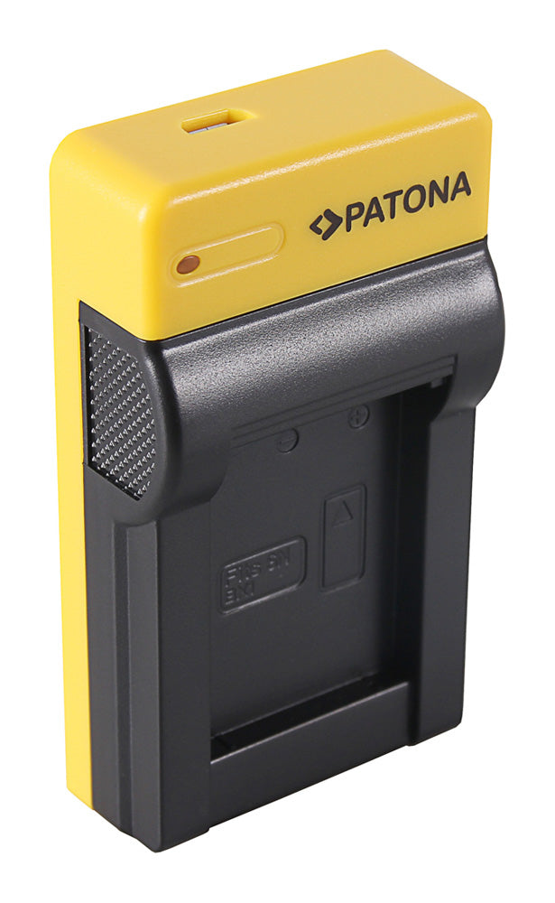 PATONA Micro-USB Akkulader für Sony NP-BX1, DSC-HX300, DSC-HX50V und andere – 1-fach, 5 V DC, 4,2 V/1 A