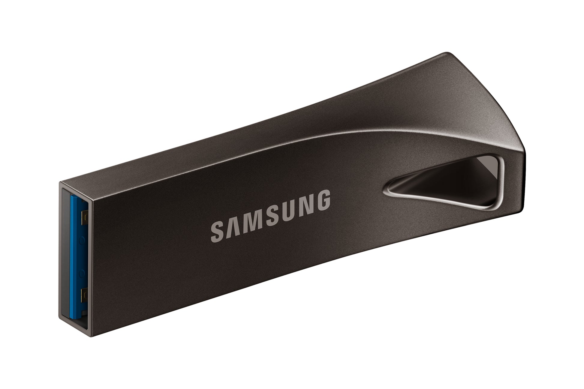 Samsung Bar Plus Titan (MUF-256BE) – 256 GB USB 3.2 Gen 1 Typ-A, Lesen 400 MB/s, Schreiben 110 MB/s, Grau