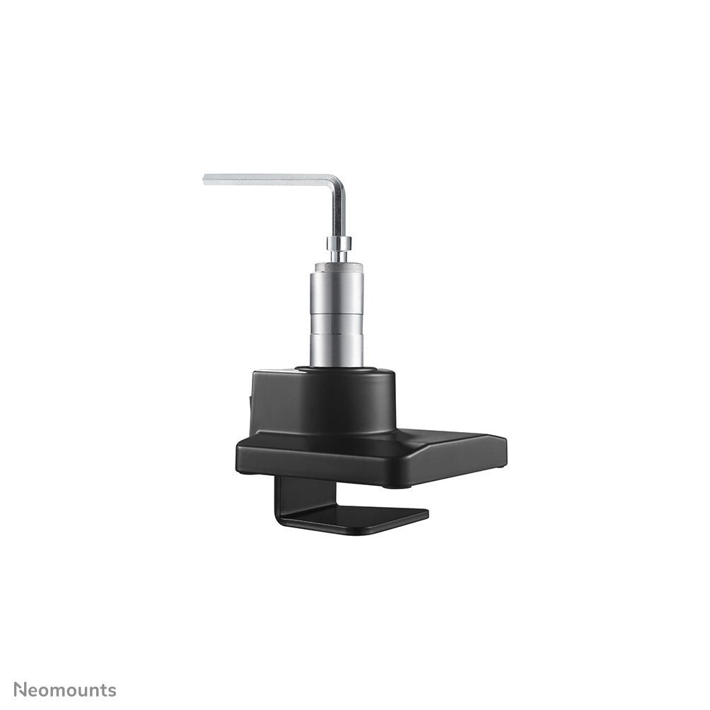 Neomounts D775 Blackplus – Monitorarm, Tischklemme, Tischdurchführung, bis 49", höhenverstellbar, Gasfeder