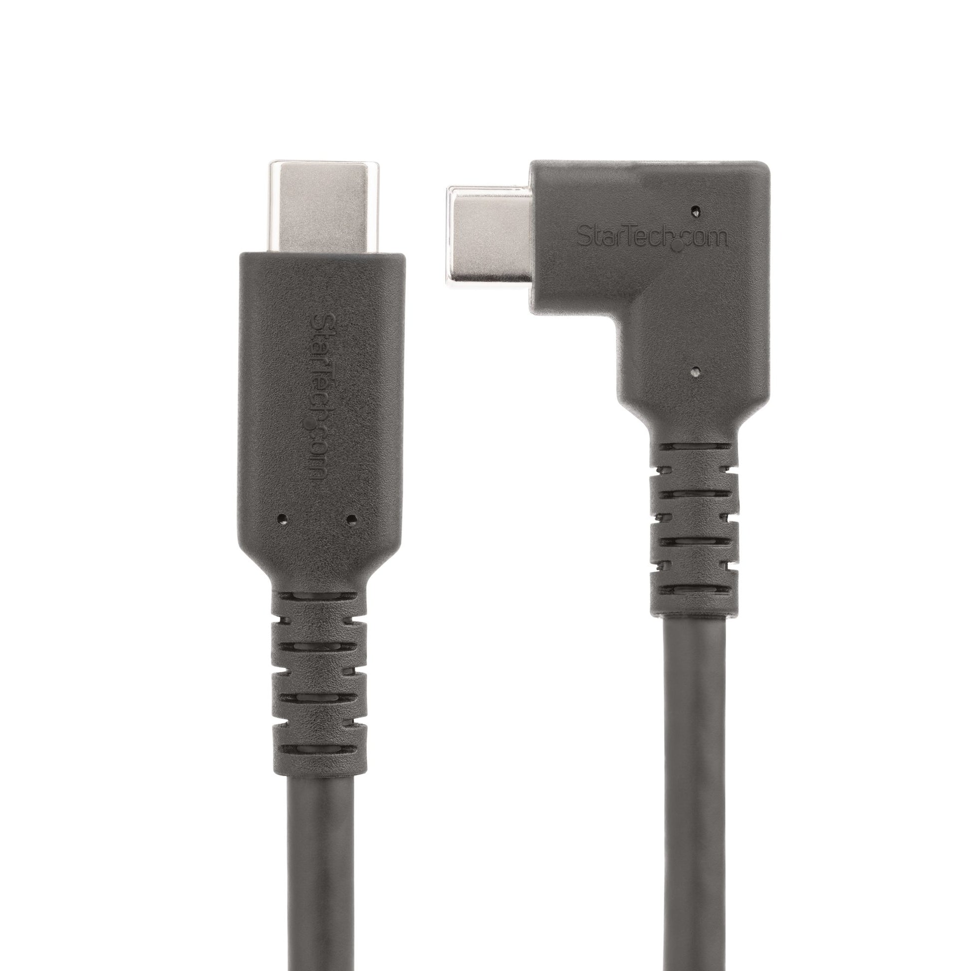 StarTech.com USB-C auf USB-C Kabel – USB 3.2 Gen 1 (5 Gbit/s) – 2 m – PD 100 W – 4K/60 – Schwarz