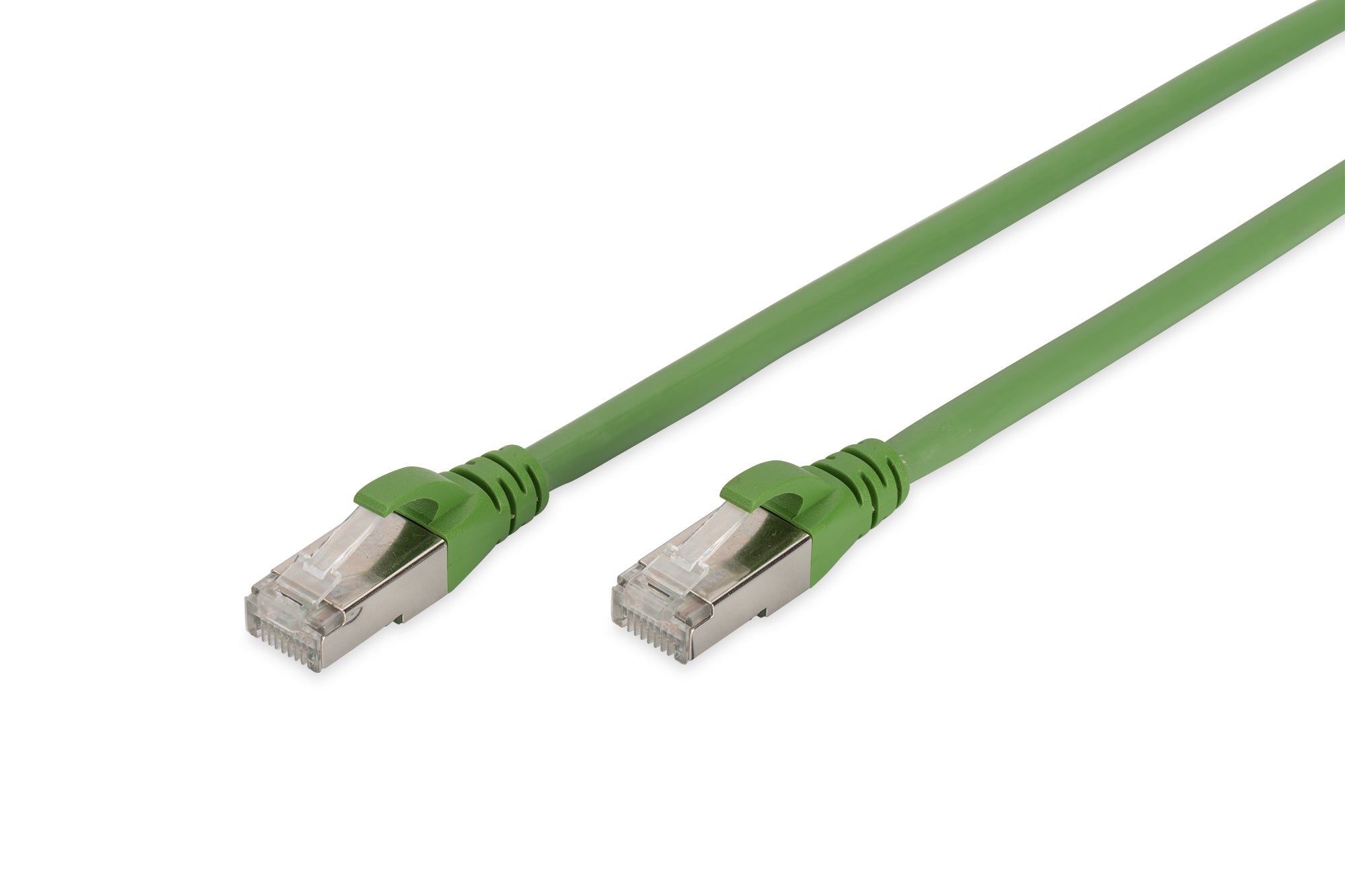 Digitus Patchkabel – 2 m, RJ45–RJ45, Grün, Cat6a, S/FTP, PUR (TPU) – 1 Stk.