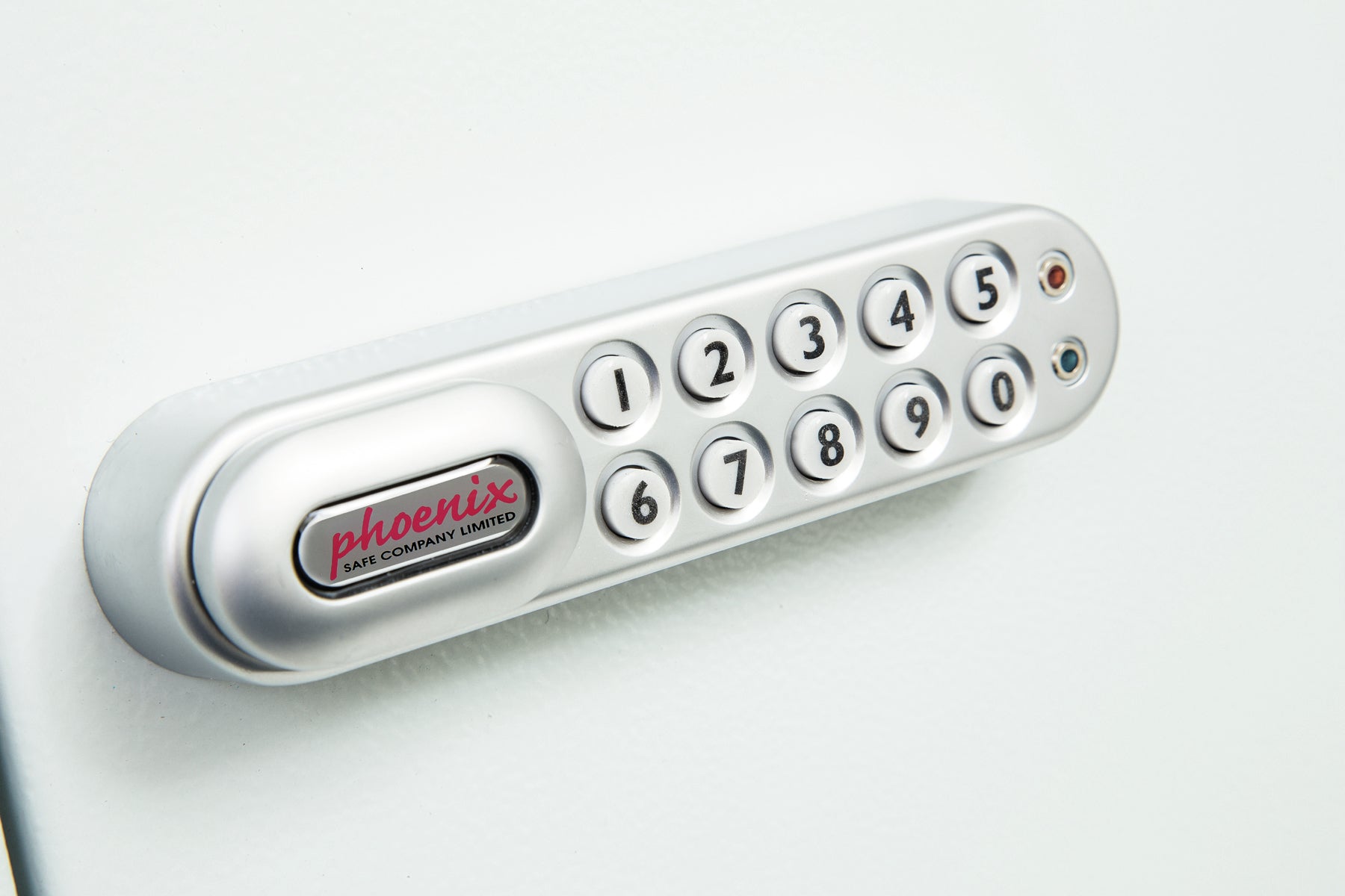 Phoenix Safe Co. KC0604E – Schlüsselschrank für 200 Schlüssel, Elektronikschloss, Grau, 380 × 140 × 550 mm